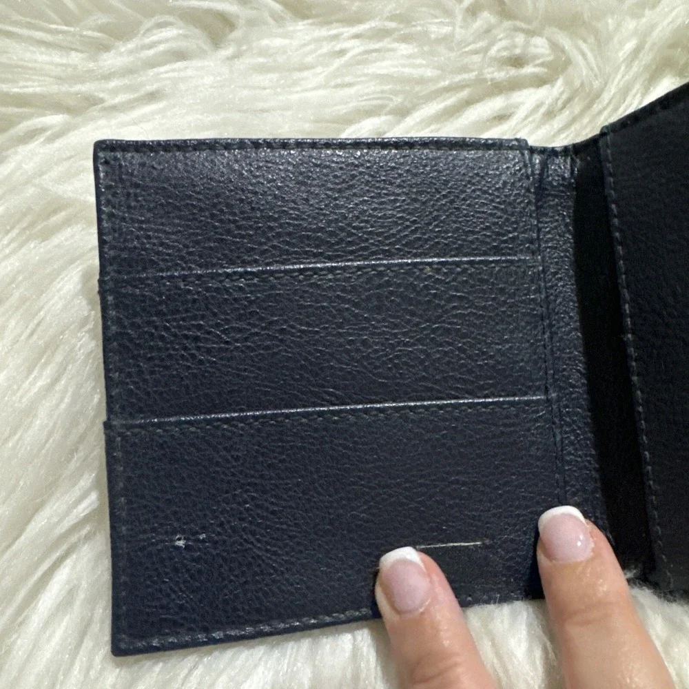 vintage oscar de la renta Pour Lui Men's Bifold Wallet Paisley Satin